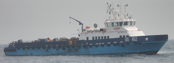 SMS Able(1), taken on 13 March 2010, I11